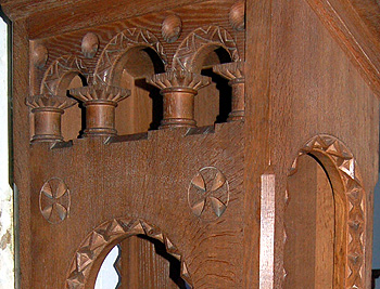 Lectern detail August 2007